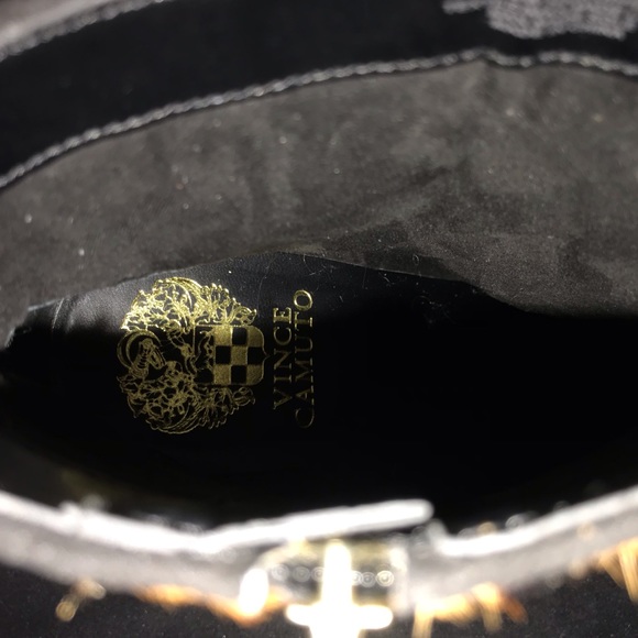 Vince Camuto NANDI2 leopard calf hair ankle boots - Picture 8 of 8